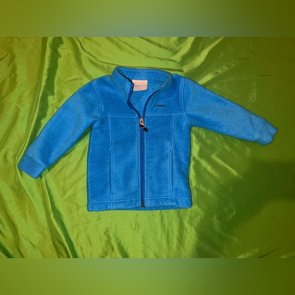Columbia Kids Vibrant Blue Fleece Sweater 18-24 Months